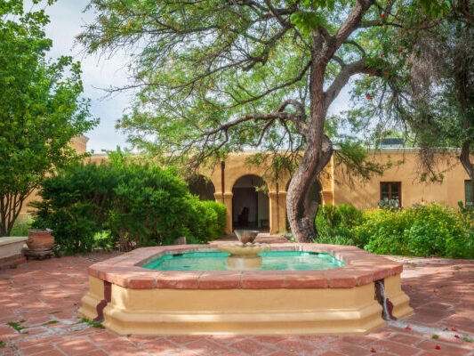 Fountain at Tumacácori National Historical Park