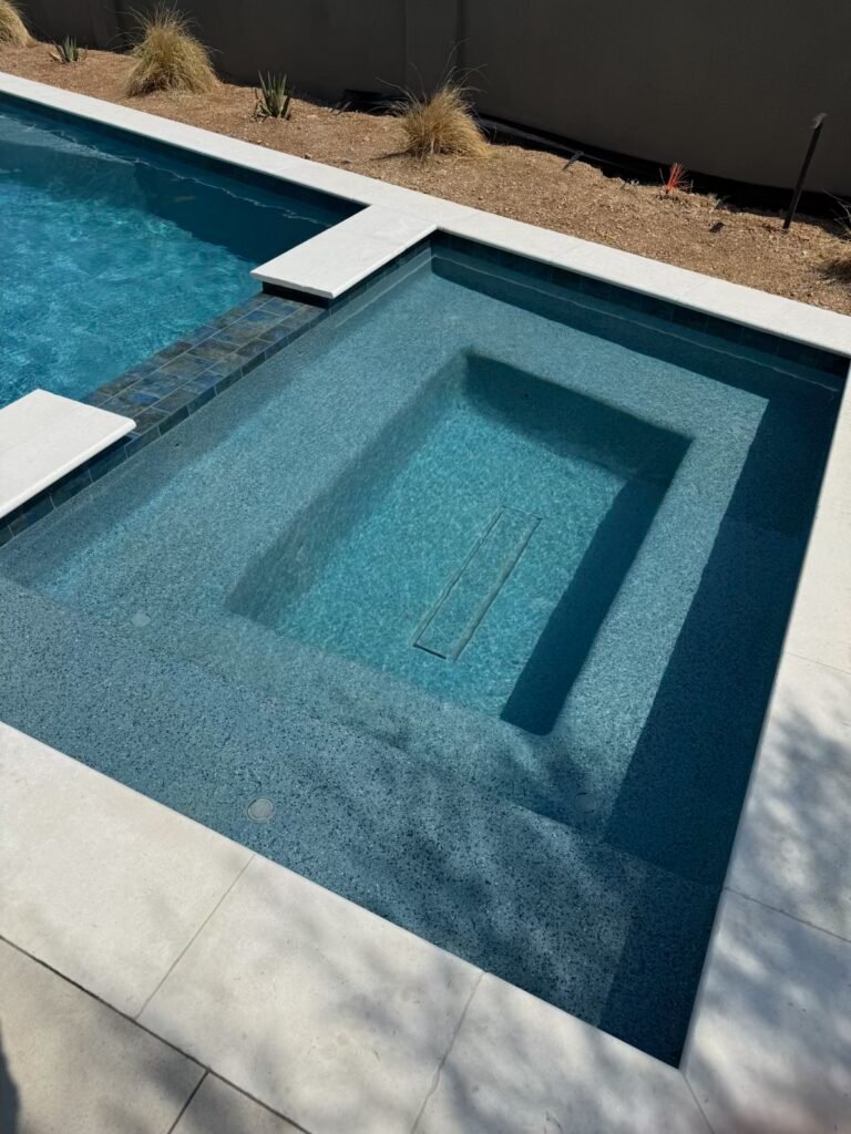 Backyard spa plumbing issue